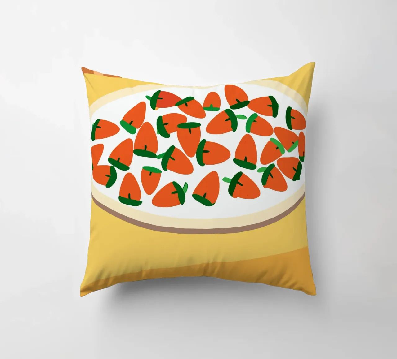 Fragole in una ciotola cuscino da OFFICIAL FRUIT & VEGETABLES