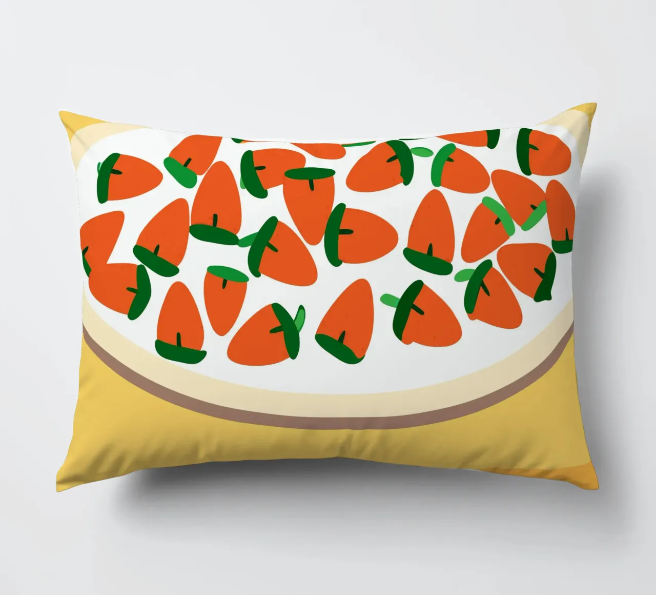 Fragole in una ciotola cuscino da OFFICIAL FRUIT & VEGETABLES