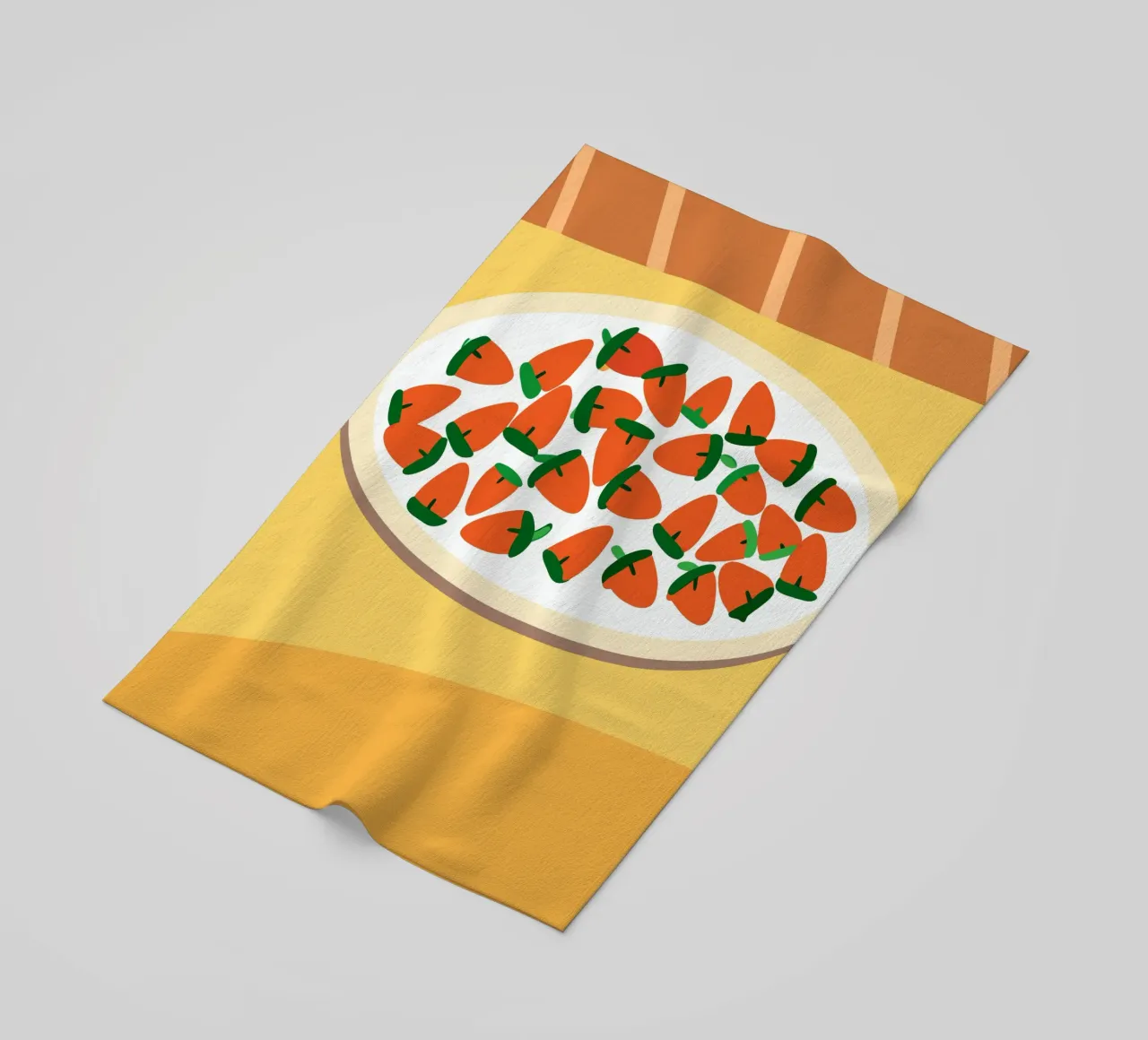 Fragole in una ciotola telo mare da OFFICIAL FRUIT & VEGETABLES