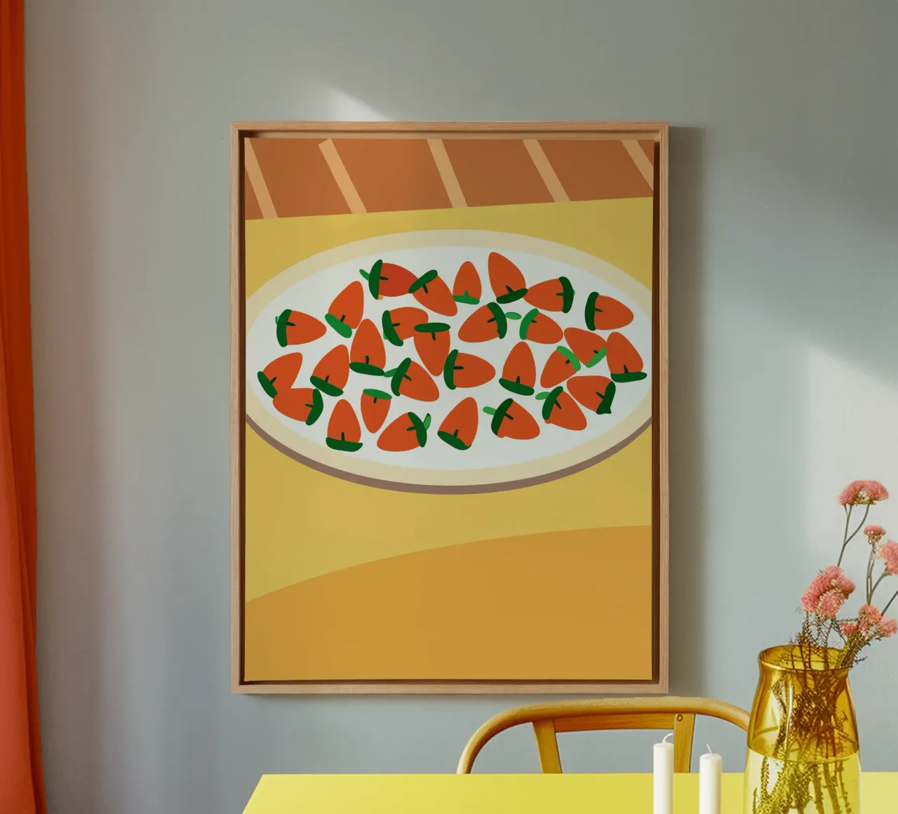 Fragole in una ciotola tela da OFFICIAL FRUIT & VEGETABLES