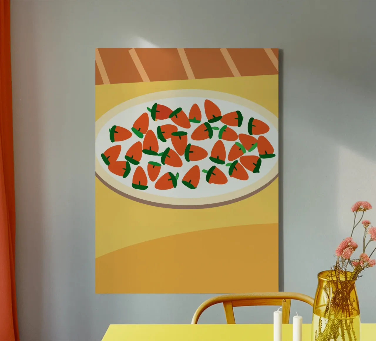 Fragole in una ciotola tela da OFFICIAL FRUIT & VEGETABLES