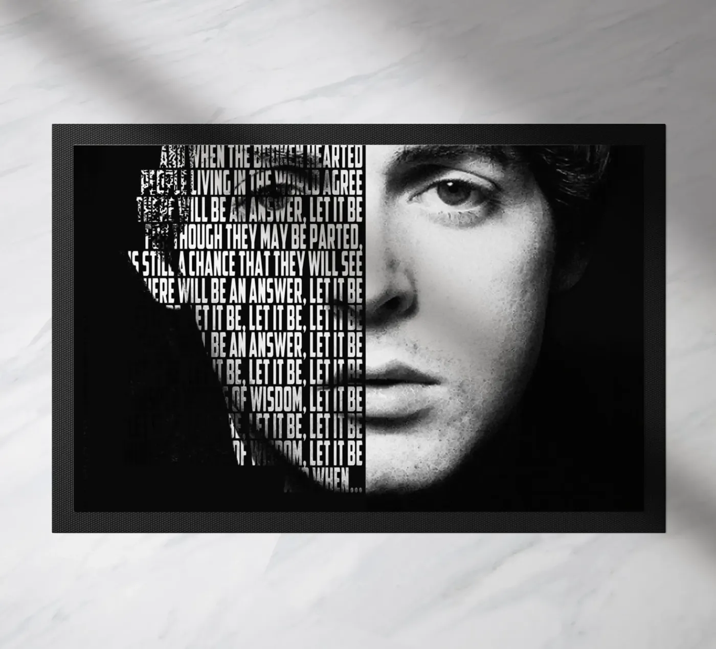 Lass es sein Fußmatte von Gunawan Rb