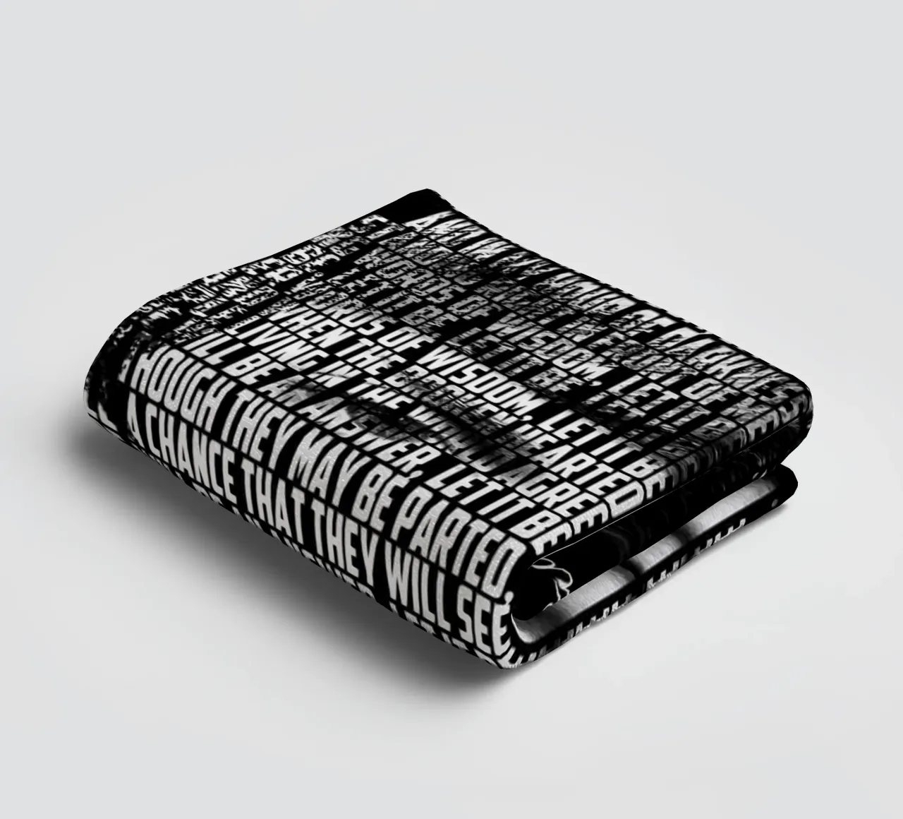 Let It Be towel by Gunawan Rb