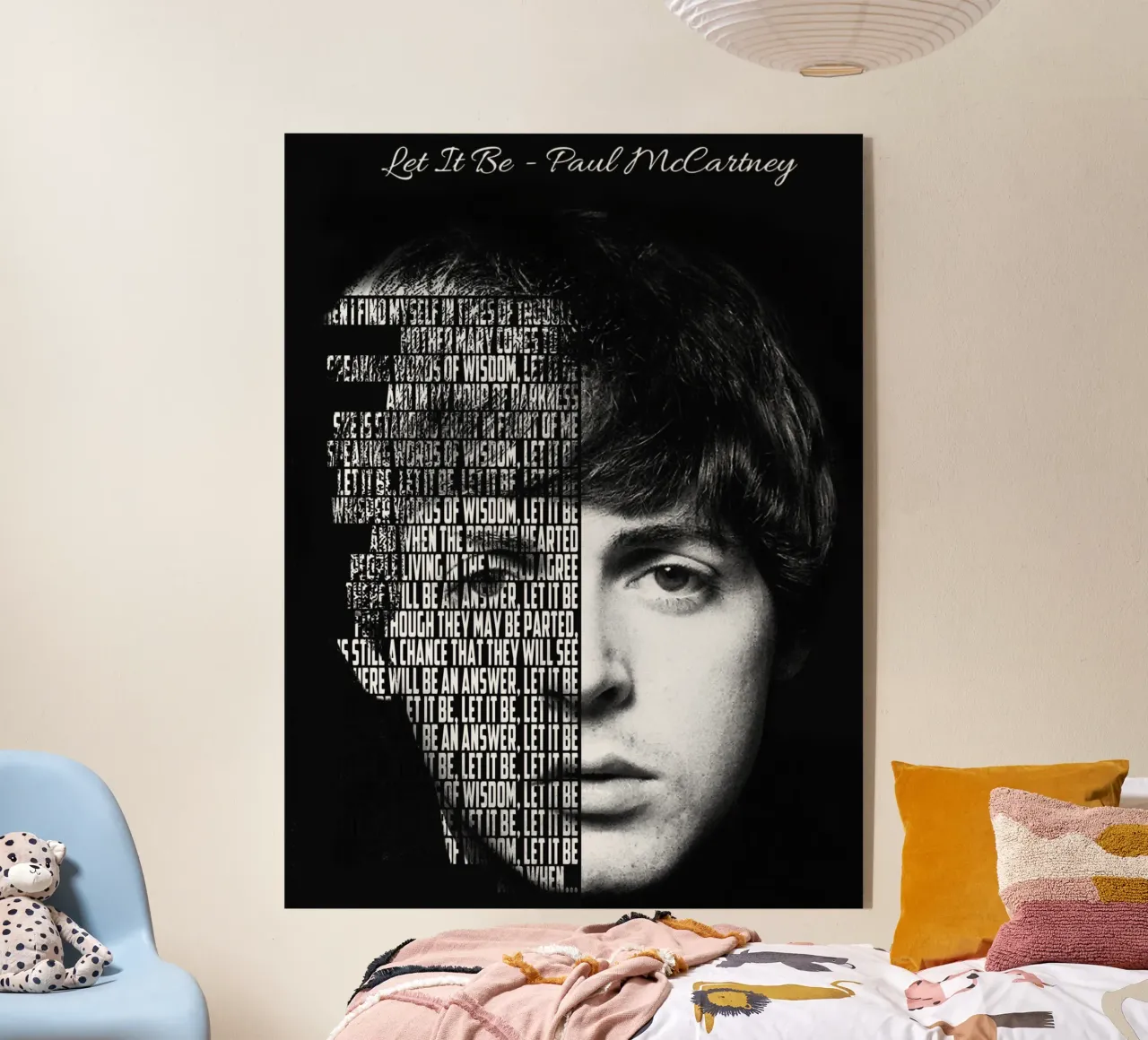 Let It Be plexiglass da Gunawan Rb