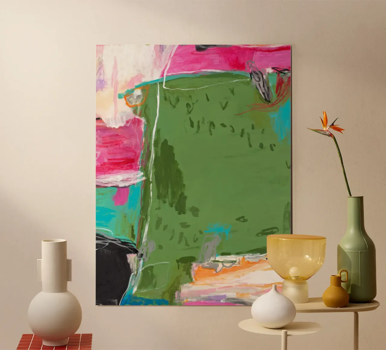 Marisol Evora - Oltre il paradiso poster con telaio in alluminio da The Artcircle