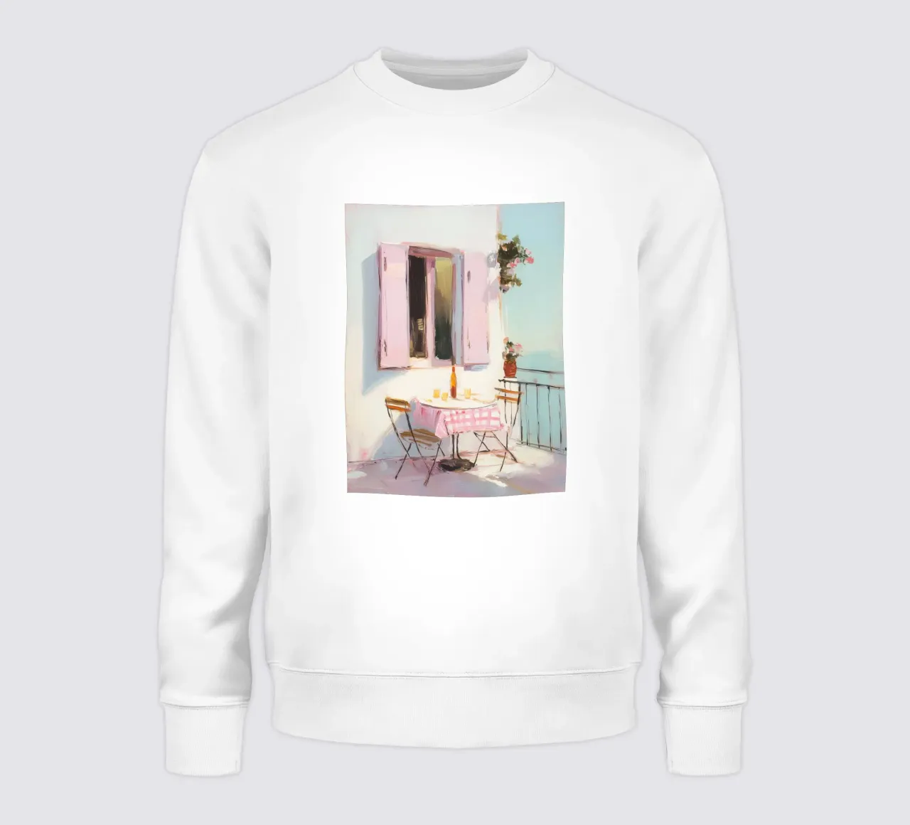 Terrazza solarium in rosa felpa da Carina Pop & Pastell