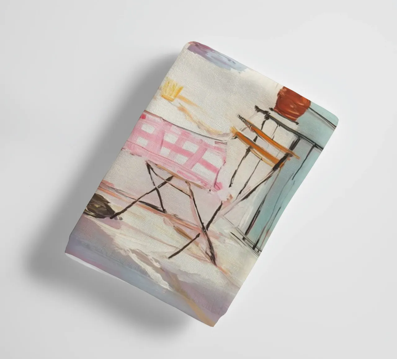 Sonnenterrasse in Rosa Handtuch von Carina Pop & Pastell
