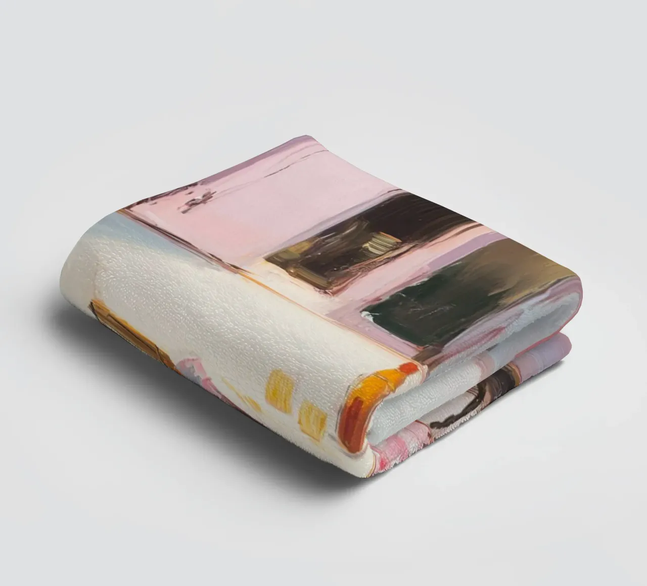 Sonnenterrasse in Rosa Handtuch von Carina Pop & Pastell