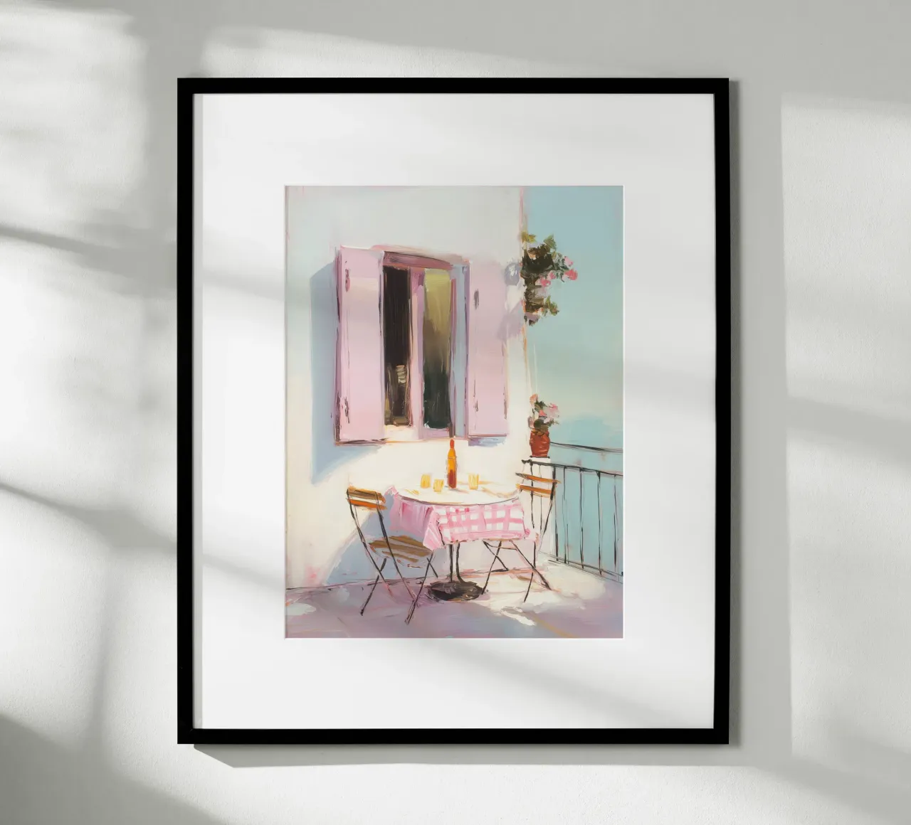 Terrazza solarium in rosa carta hahnemühle da Carina Pop & Pastell