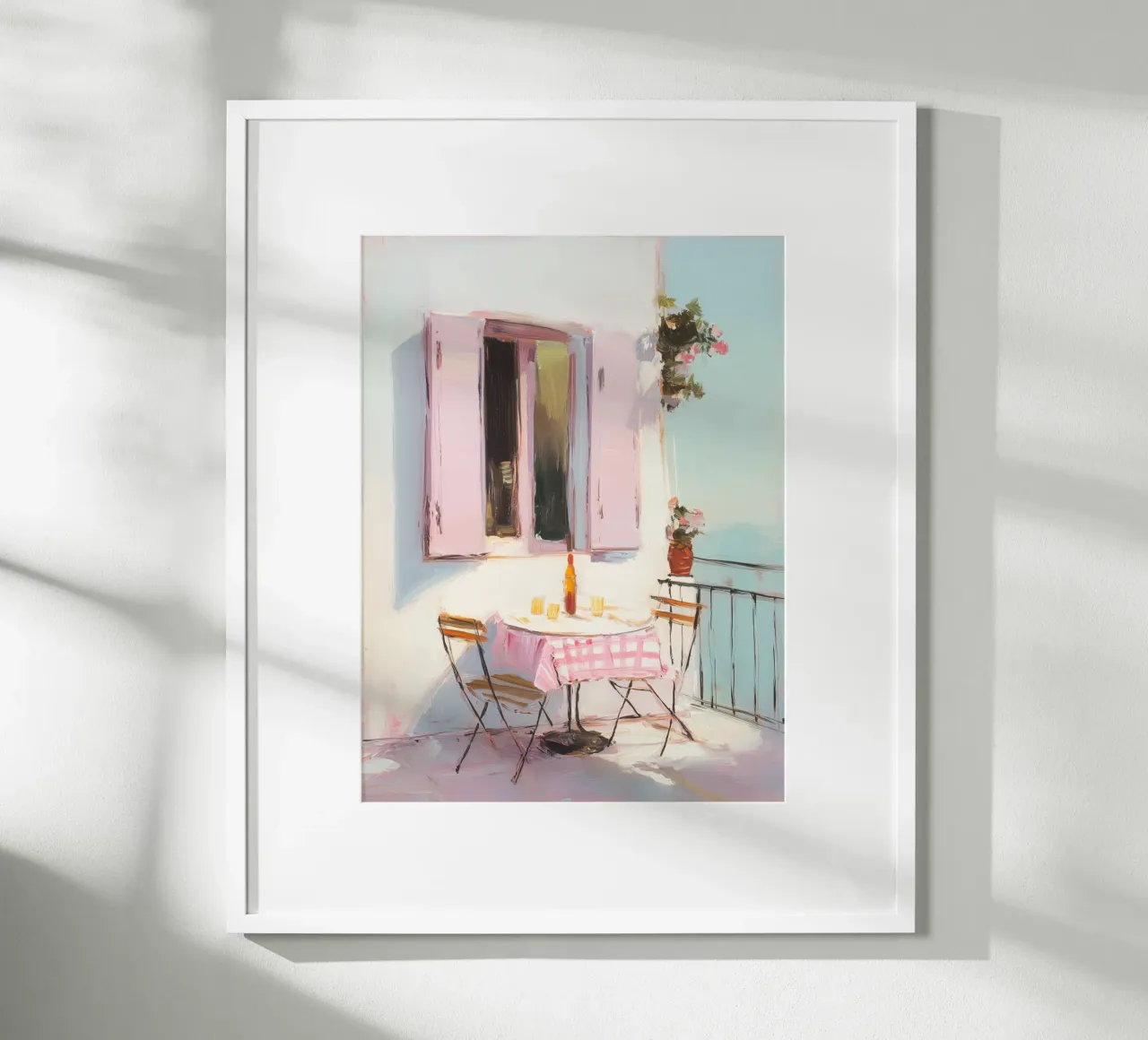 Terrazza solarium in rosa carta hahnemühle da Carina Pop & Pastell
