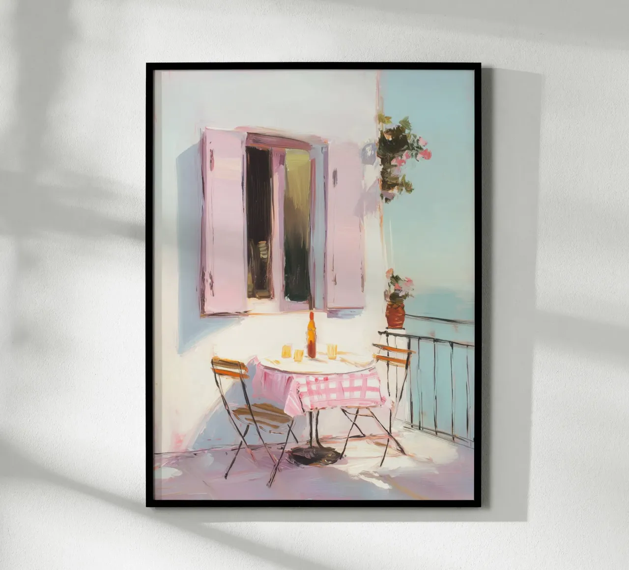 Terrazza solarium in rosa carta hahnemühle da Carina Pop & Pastell