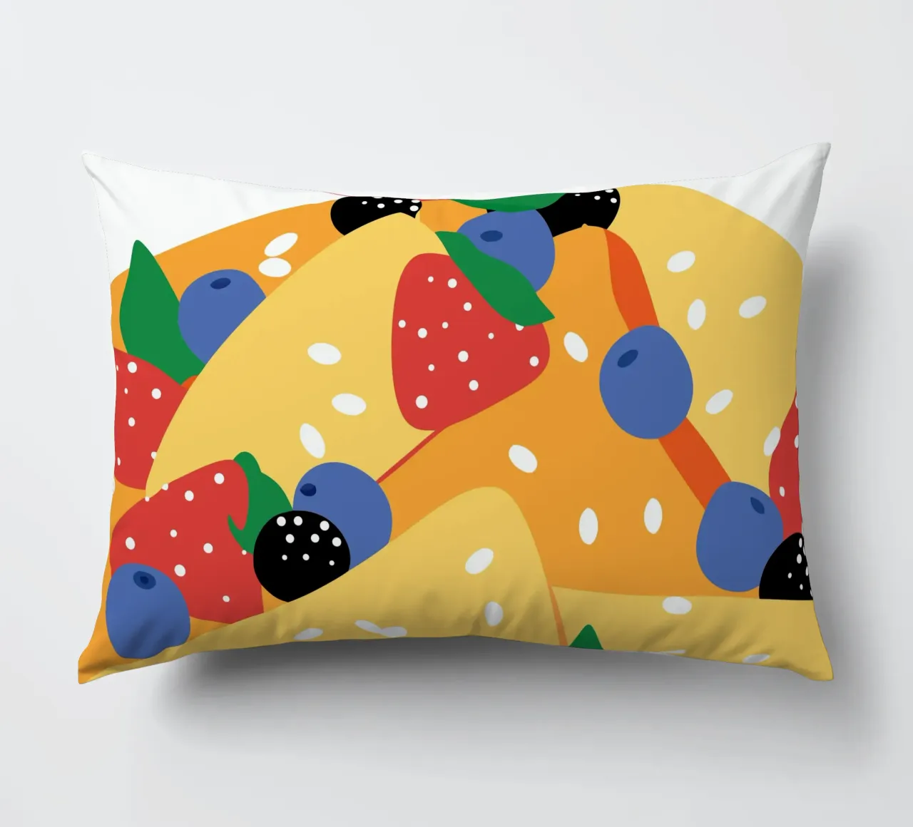 Torta con fragole e mirtilli cuscino da OFFICIAL FRUIT & VEGETABLES