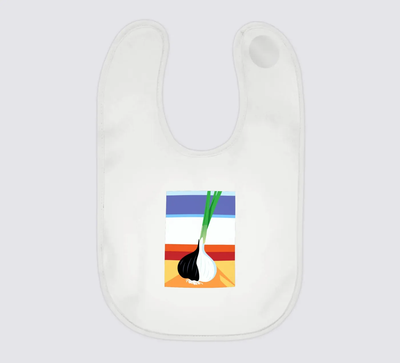 Aglio bianco e nero bavaglino da OFFICIAL FRUIT & VEGETABLES