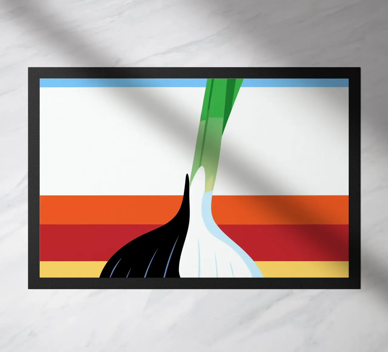 Aglio bianco e nero zerbino da OFFICIAL FRUIT & VEGETABLES