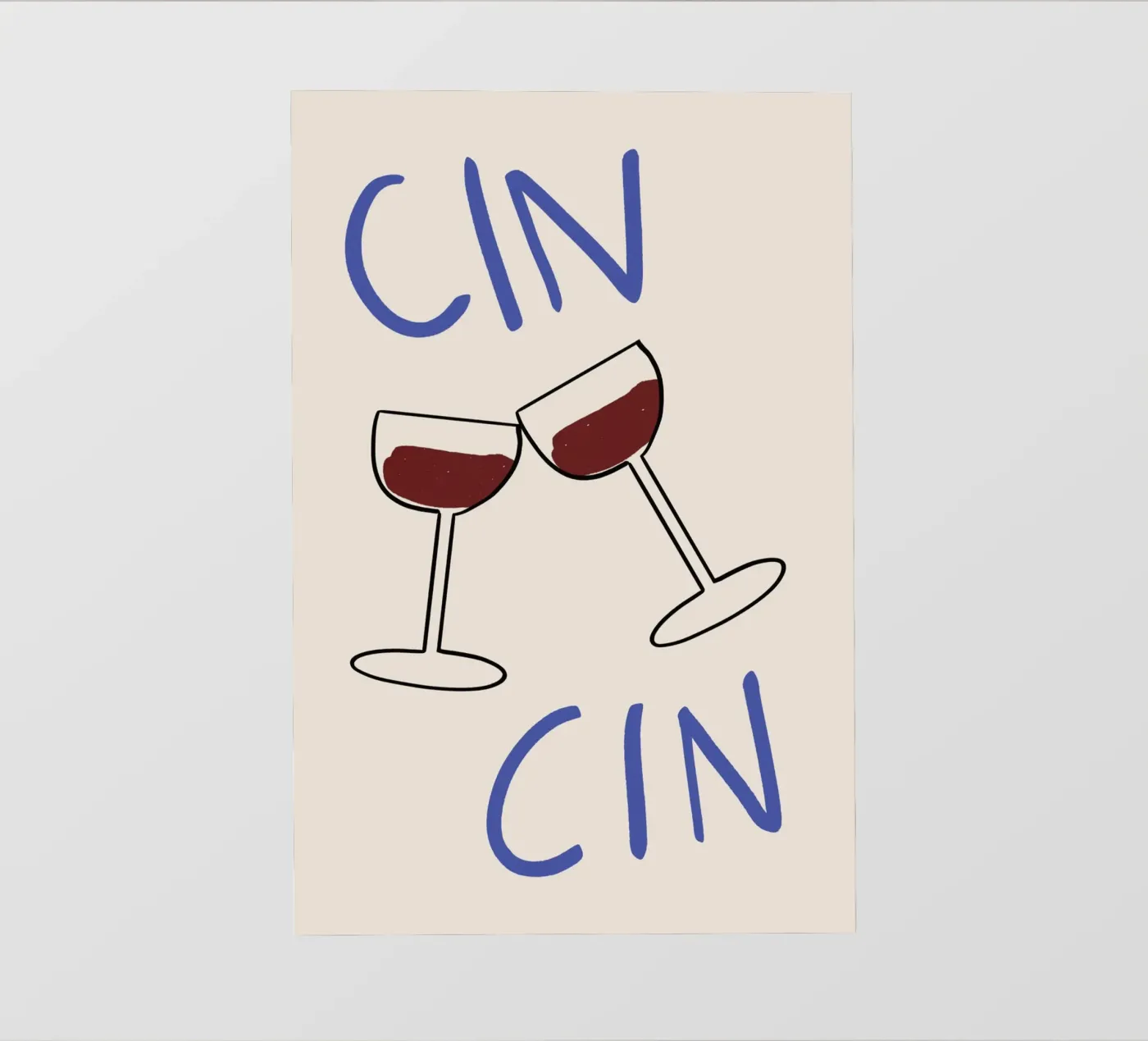 Cin Cin pellicola backlit da John Sander