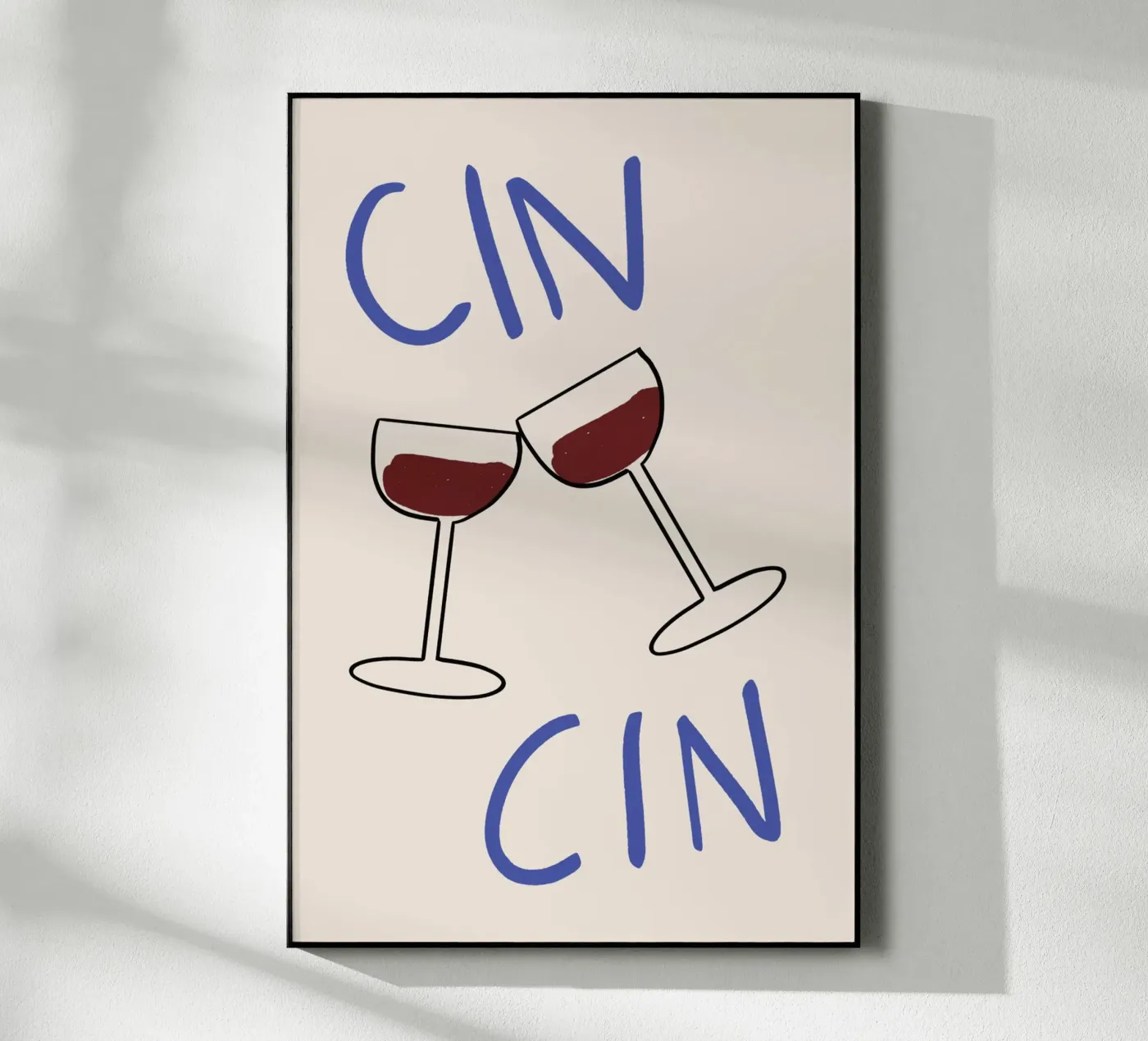 Cin Cin plexiglass da John Sander