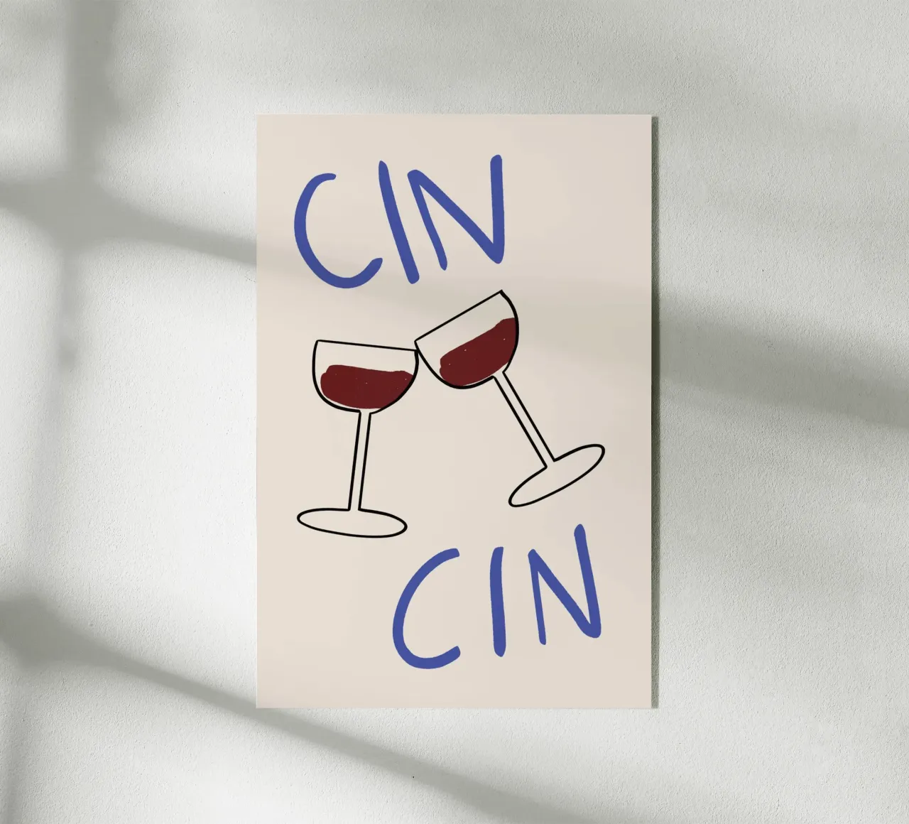 Cin Cin plexiglass da John Sander