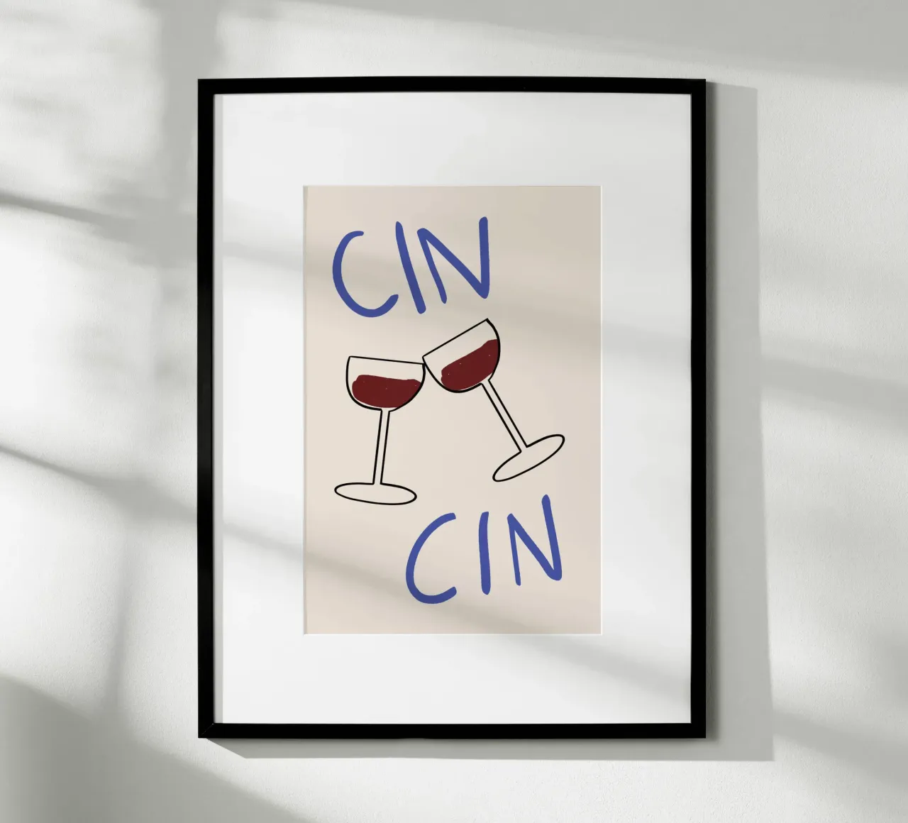 Cin Cin poster da John Sander