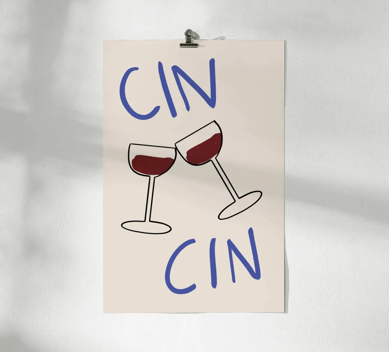 Cin Cin poster da John Sander