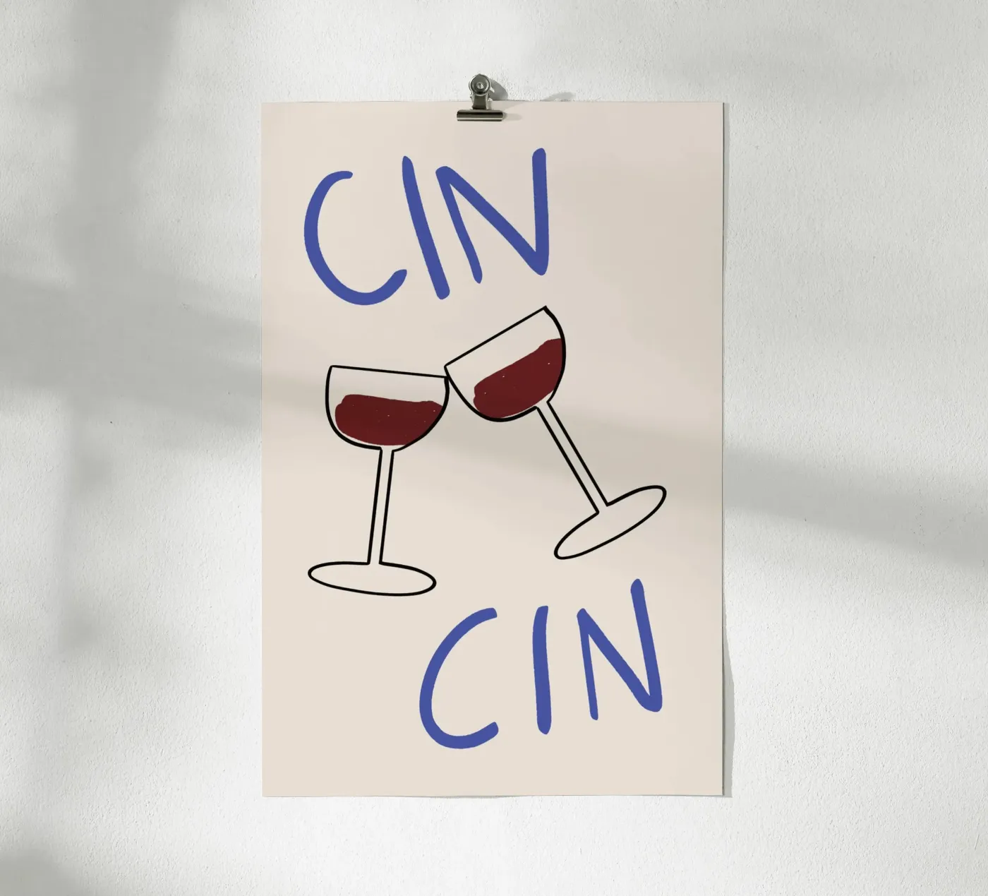 Cin Cin poster van John Sander