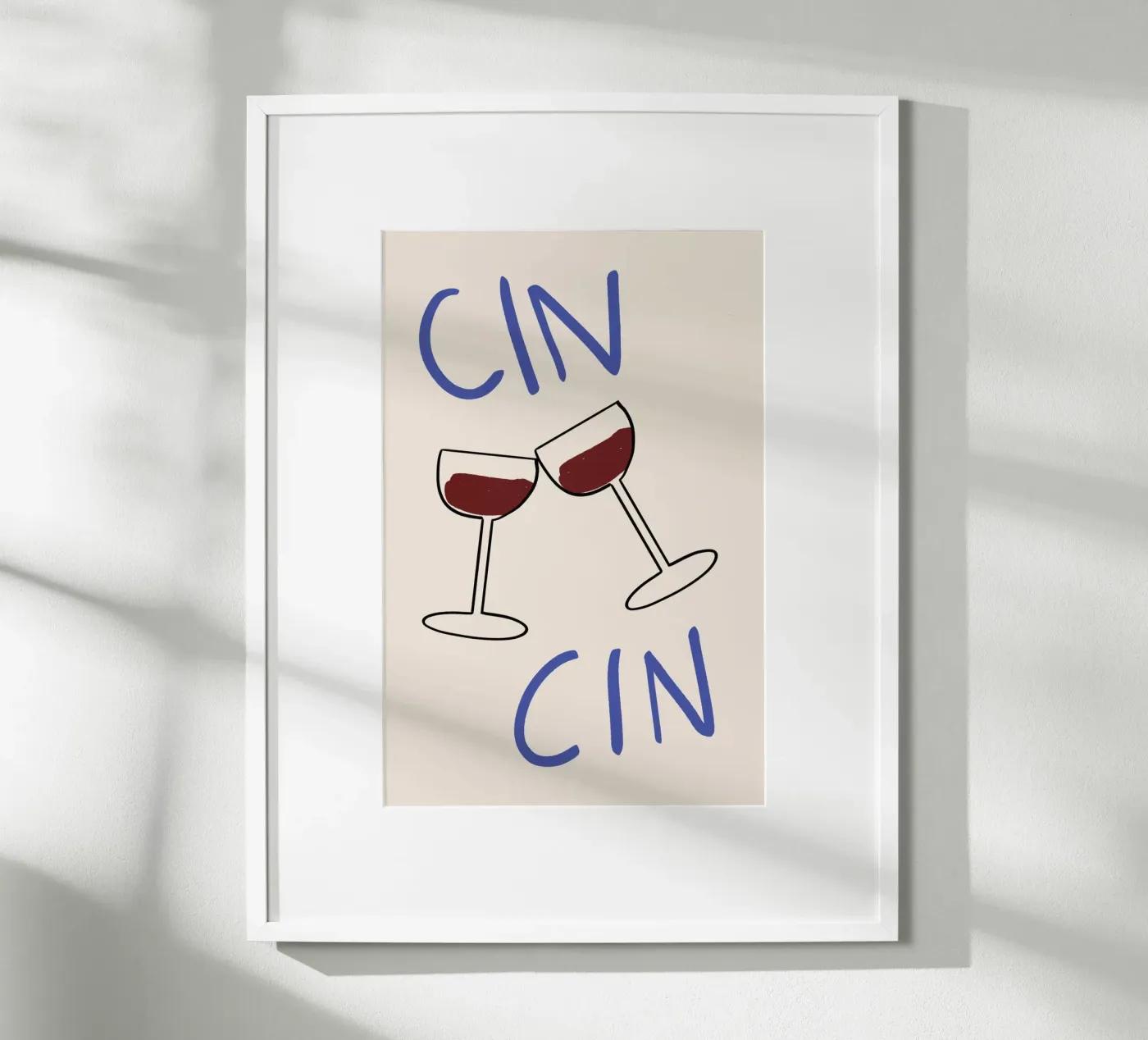 Cin Cin poster da John Sander