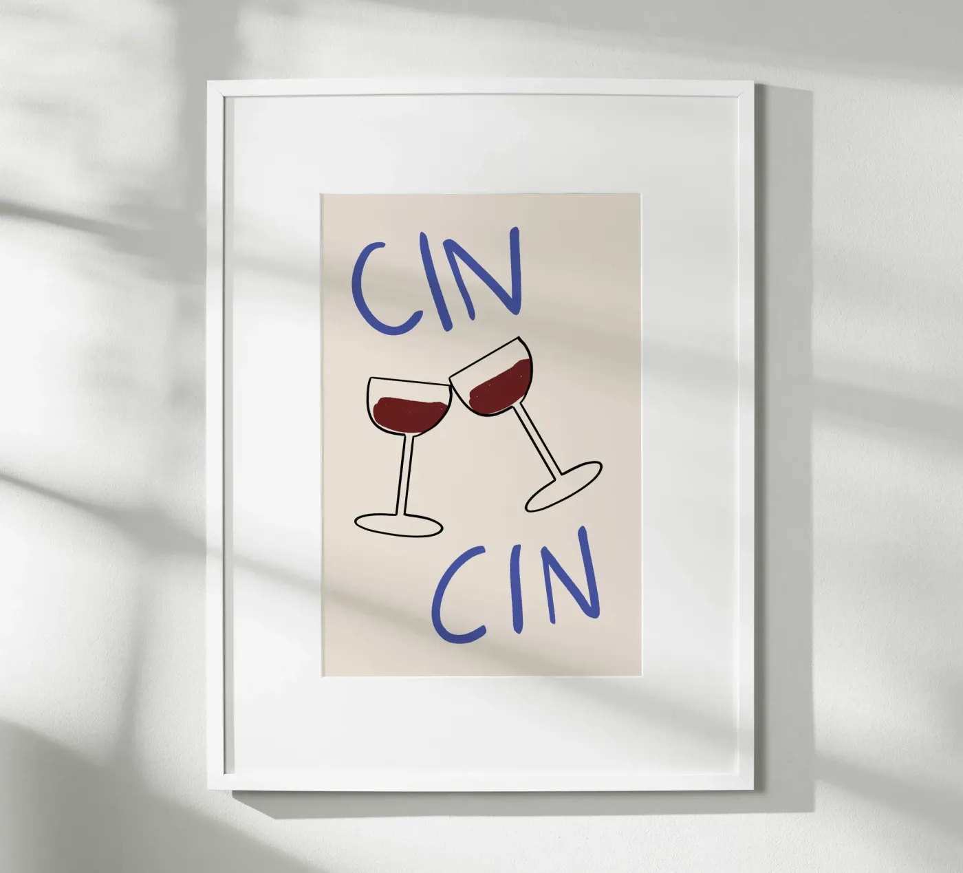 Cin Cin poster van John Sander