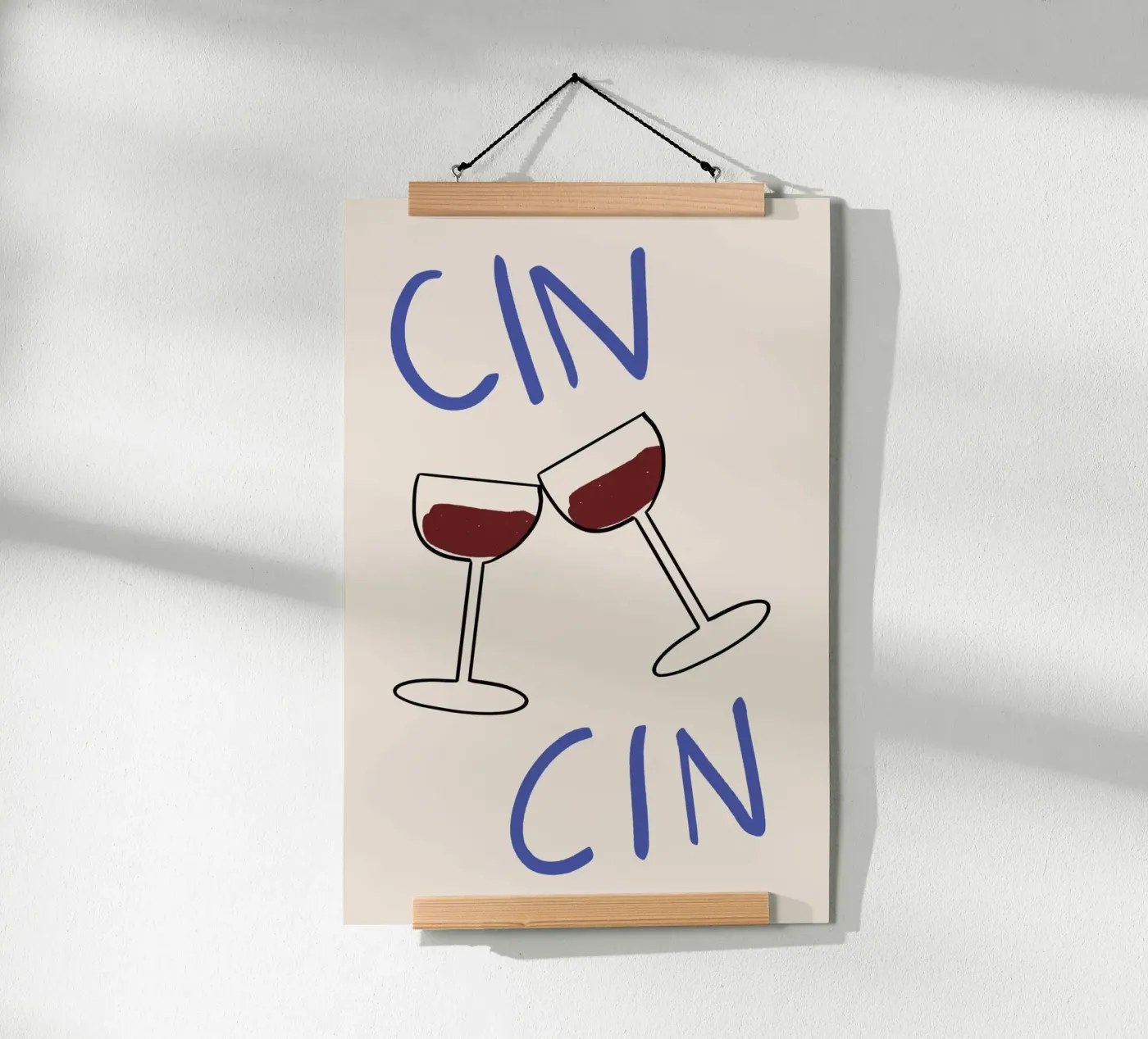 Cin Cin poster da John Sander