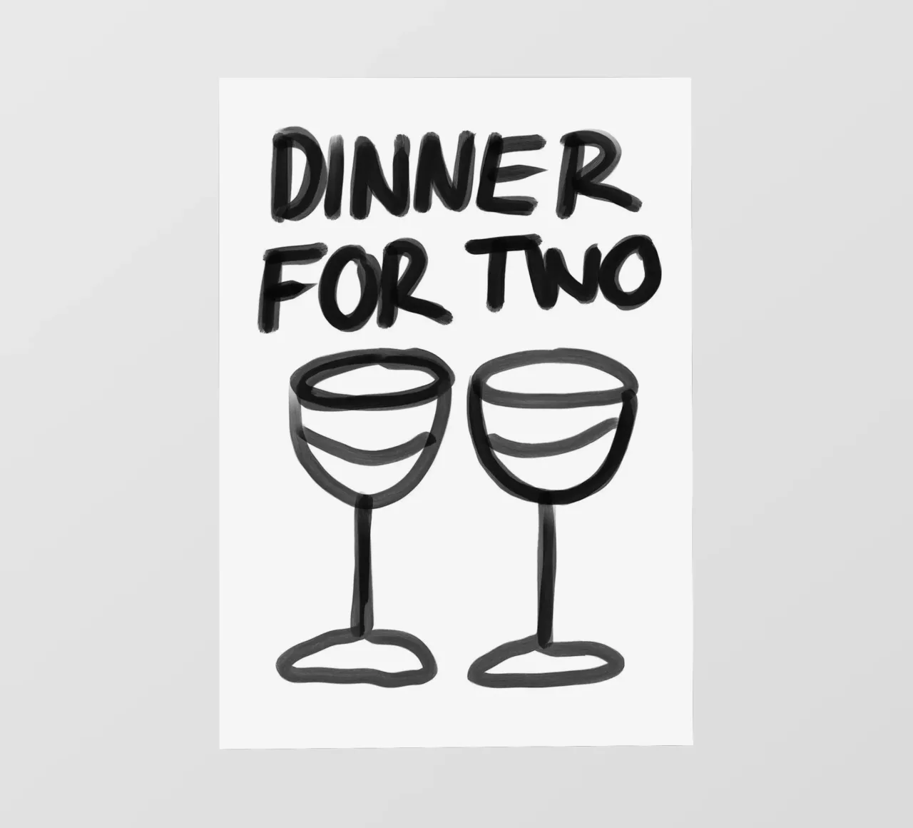 Cena per due telo in pvc da John Sander