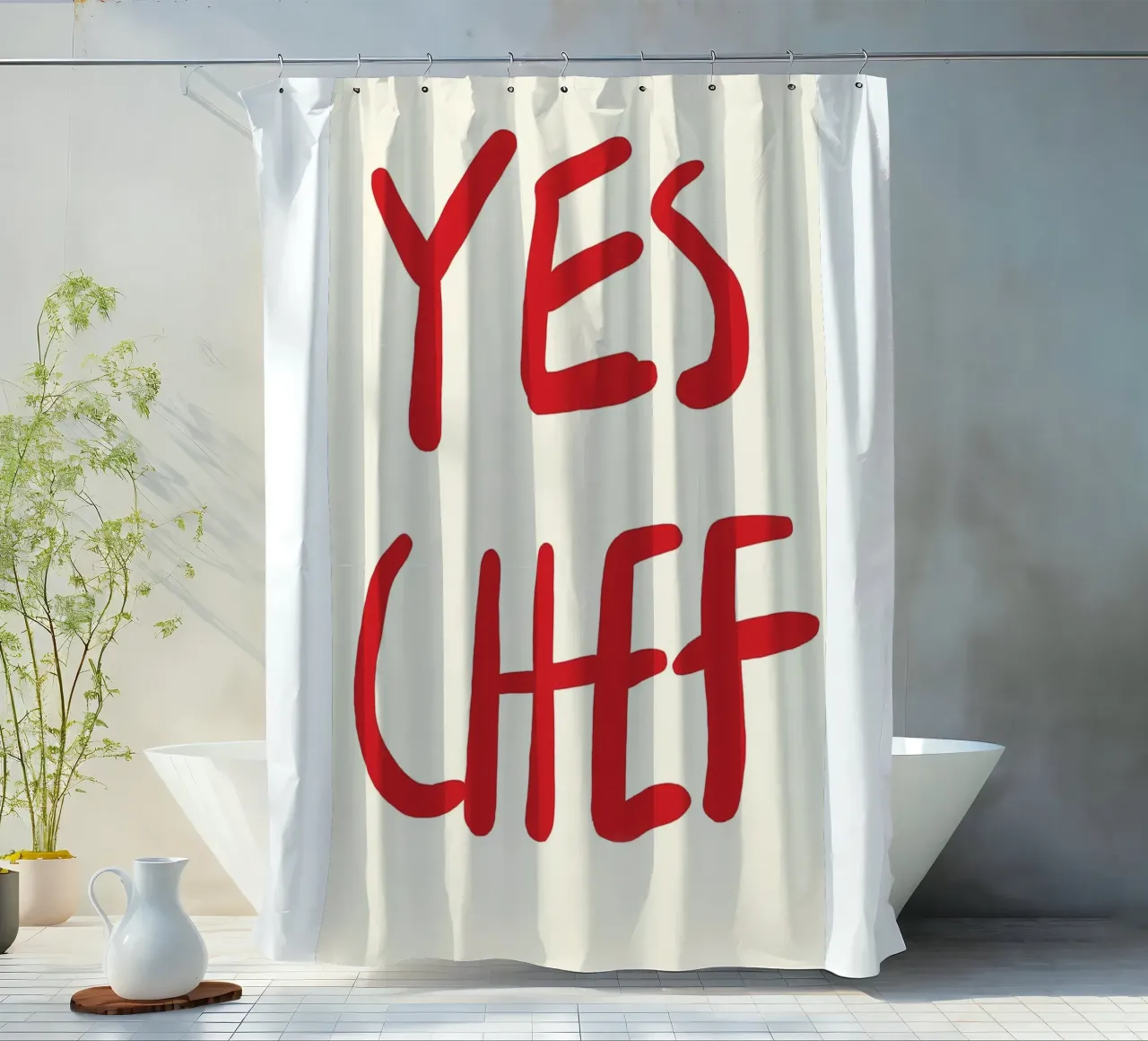 Sì Chef tenda da doccia da John Sander