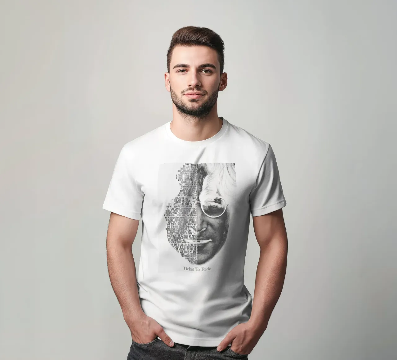 Ticket To Ride t-shirt da Gunawan Rb