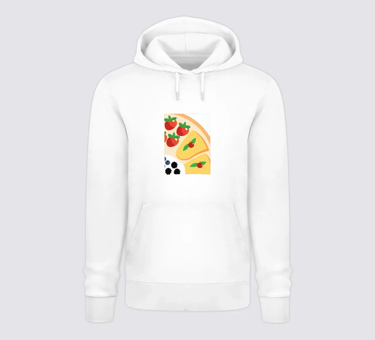 Pancake ai frutti di bosco felpa con cappuccio da OFFICIAL FRUIT & VEGETABLES