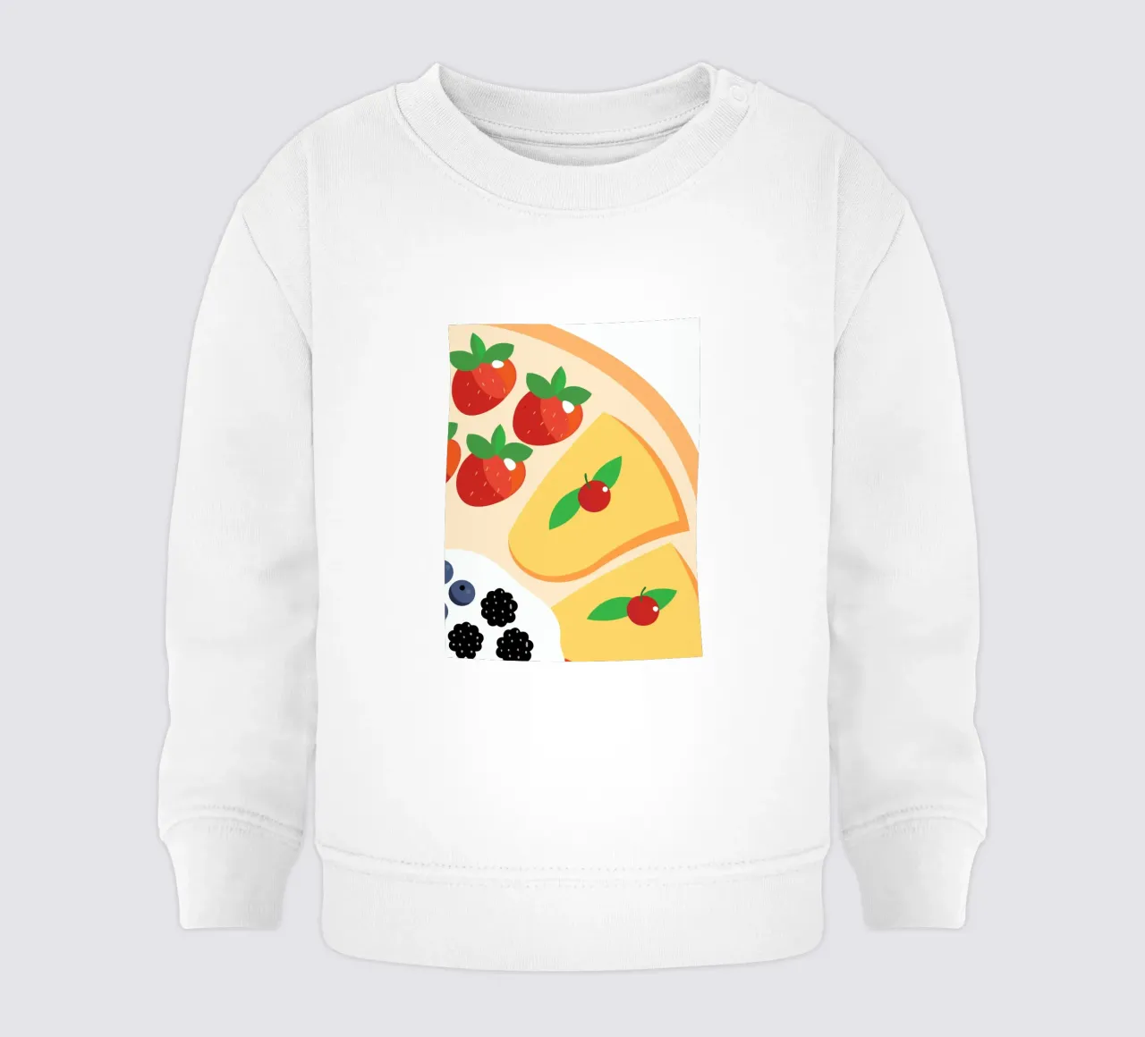 Pancake ai frutti di bosco felpa neonato da OFFICIAL FRUIT & VEGETABLES