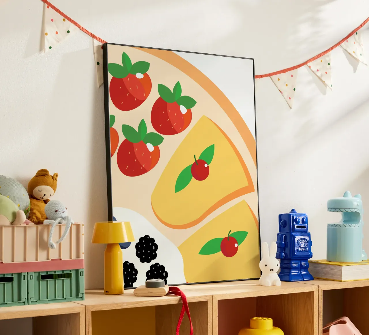 Pancake ai frutti di bosco alluminio dibond da OFFICIAL FRUIT & VEGETABLES