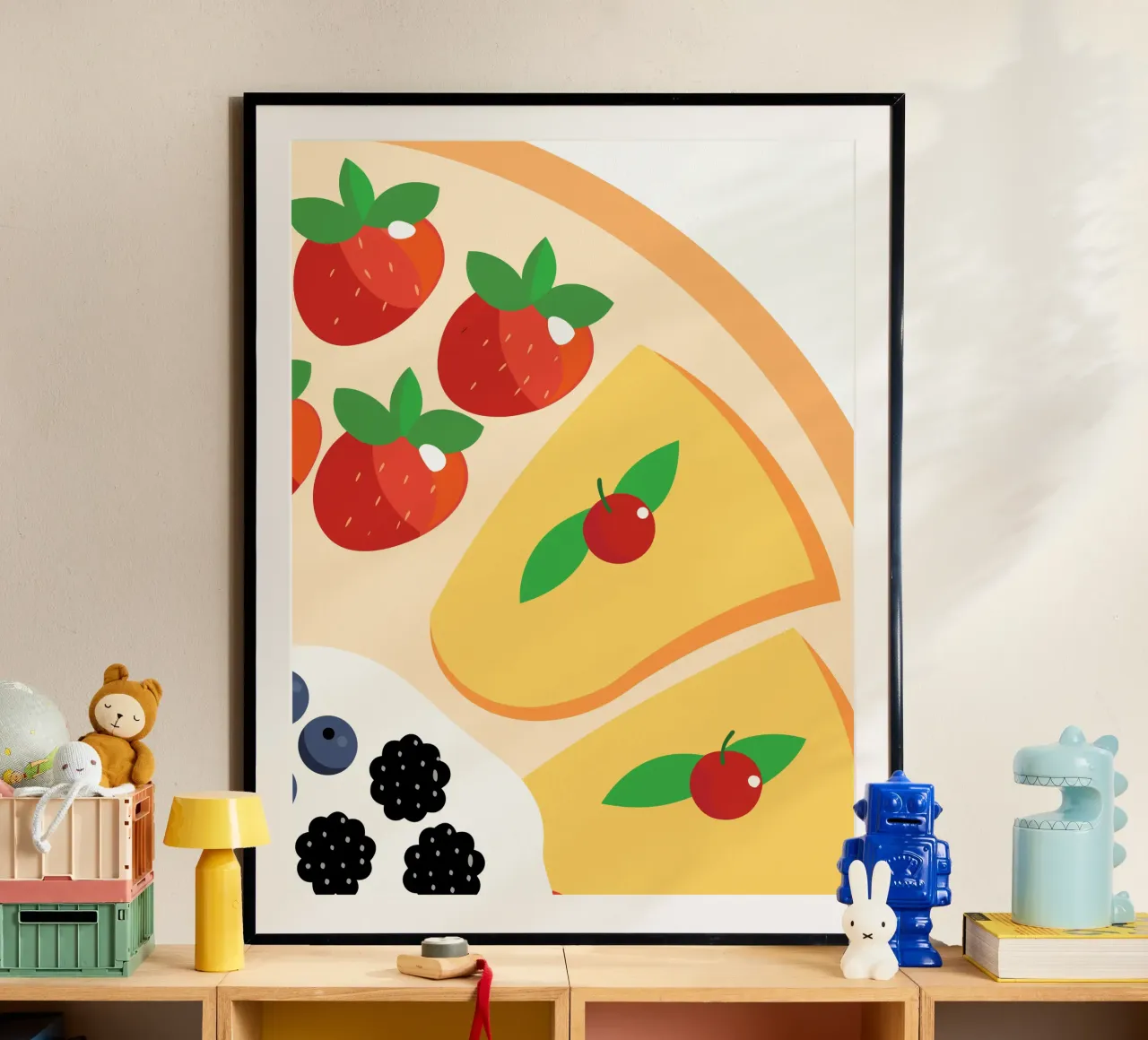 Pancake ai frutti di bosco carta hahnemühle da OFFICIAL FRUIT & VEGETABLES