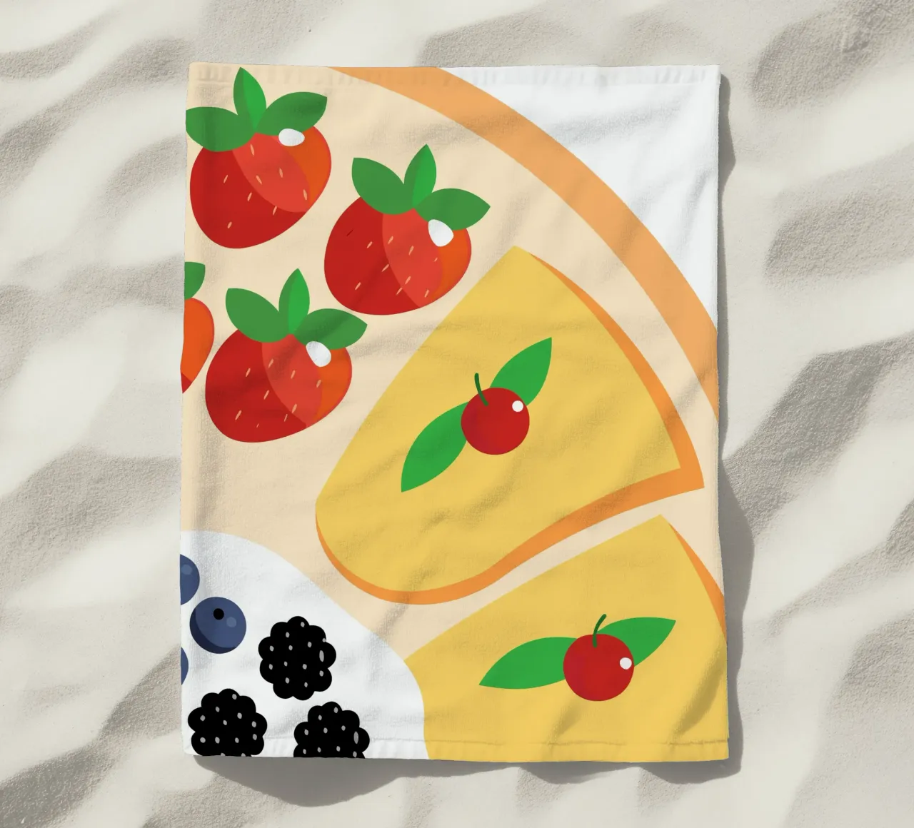 Pancake ai frutti di bosco telo mare da OFFICIAL FRUIT & VEGETABLES