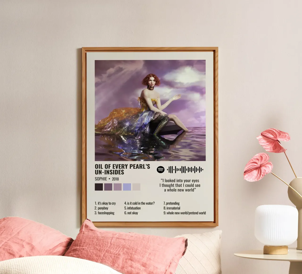 Sophie Oil Of Every Pearl's Un Inside alluminio dibond da Roronoa7