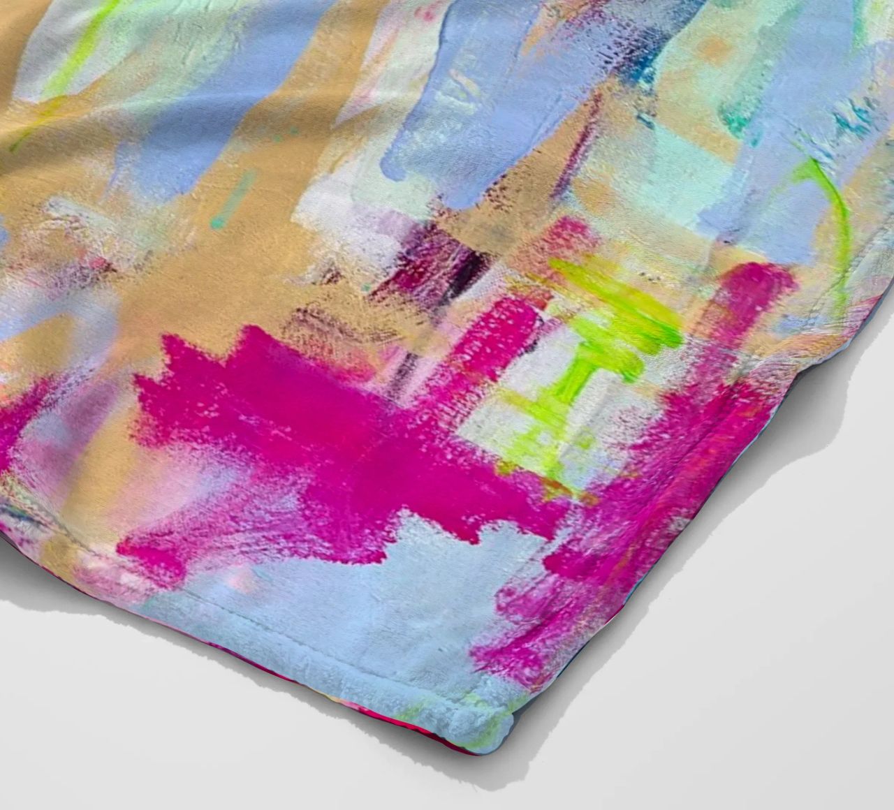 Tove Höglund - I like it my way fleece blanket by The Artcircle