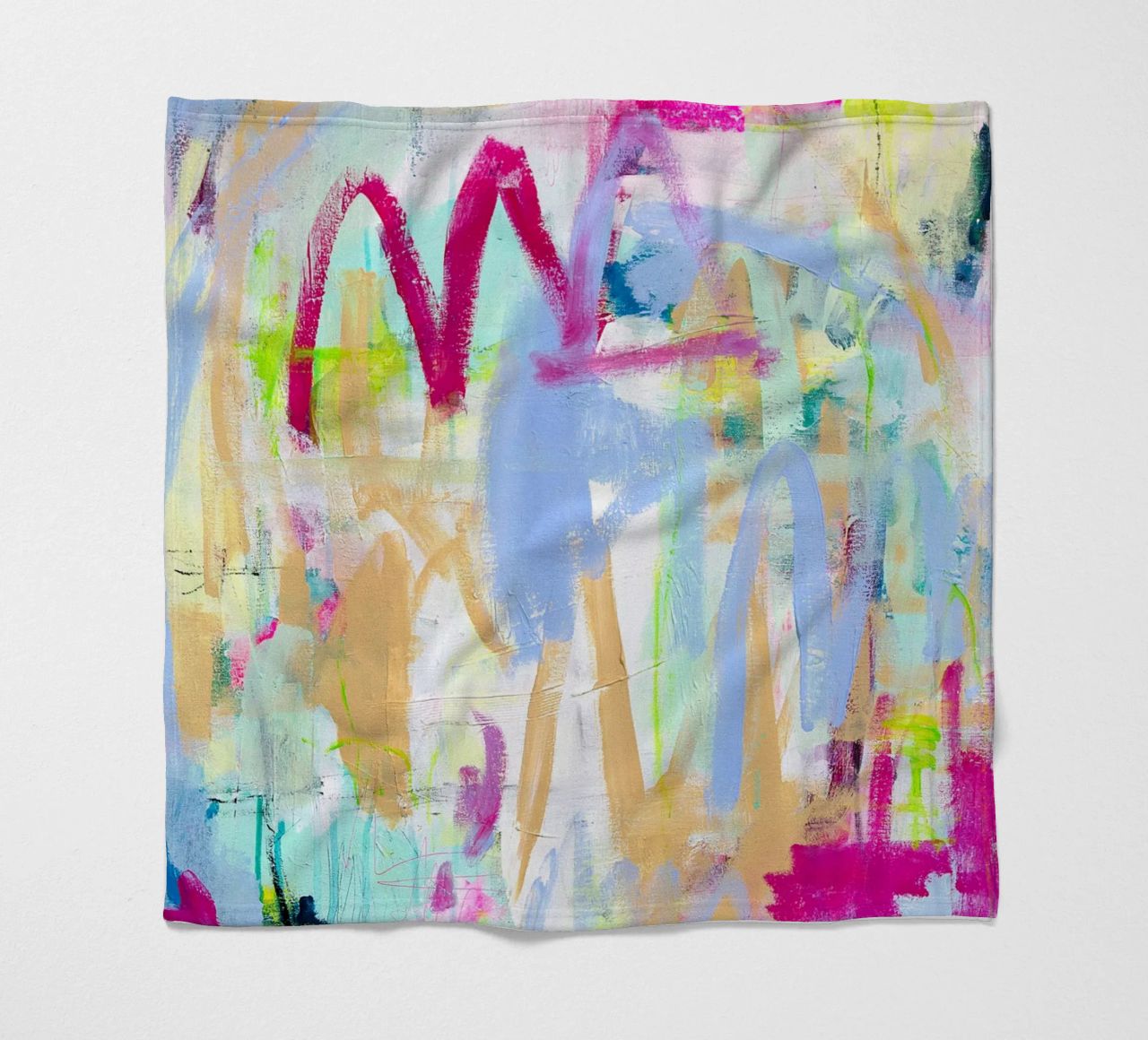 Tove Höglund - I like it my way fleece blanket by The Artcircle