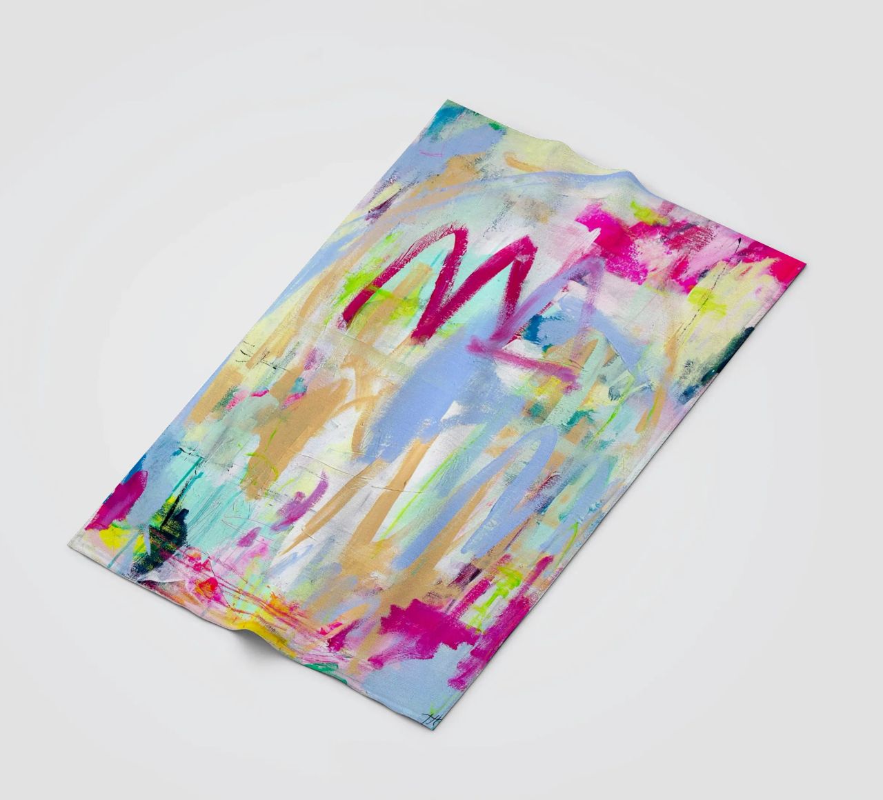 Tove Höglund - I like it my way fleece blanket by The Artcircle