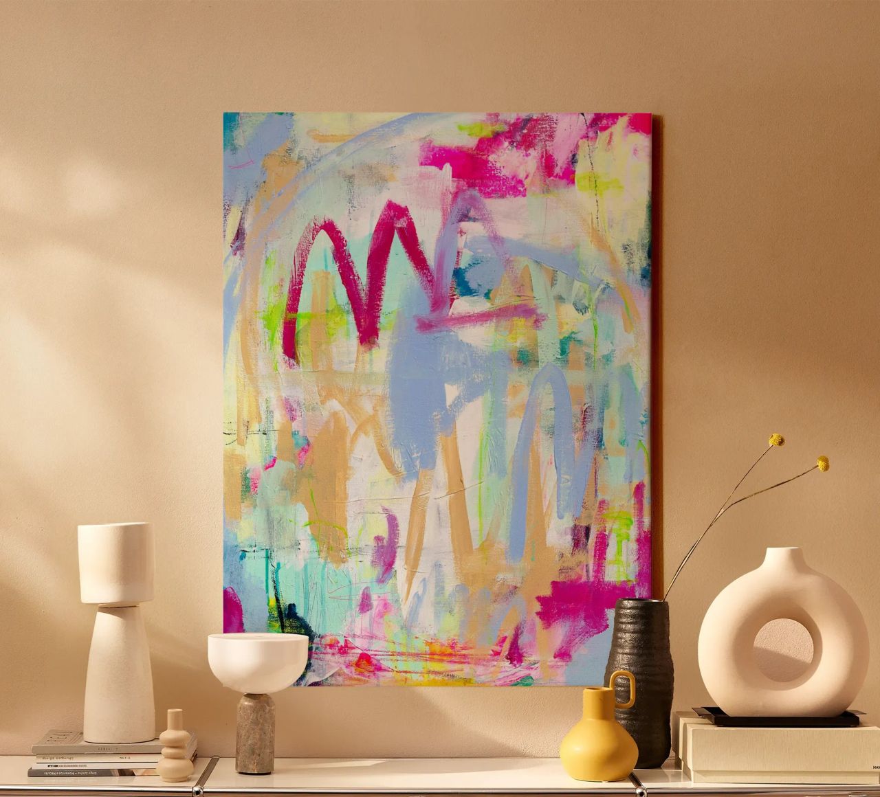 Tove Höglund - I like it my way canvas by The Artcircle
