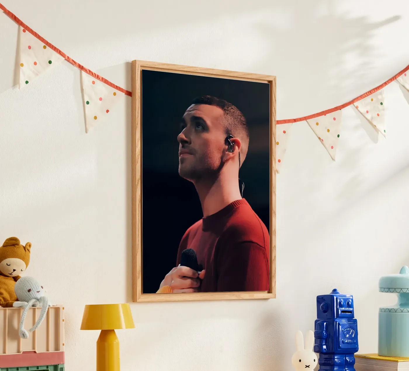 Sam Smith Acryl-Glas von Digital Street art