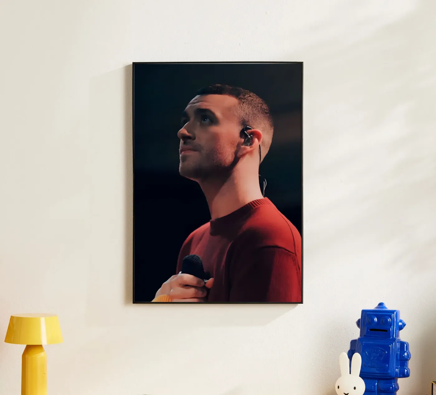 Sam Smith alluminio dibond da Digital Street art