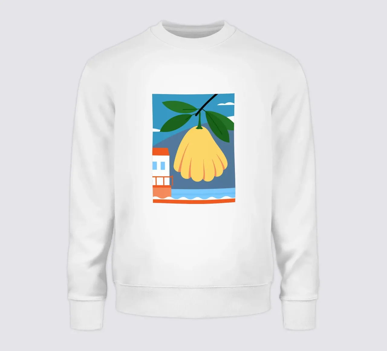 Guava Bol sweatshirt by OFFICIAL FRUIT & VEGETABLES