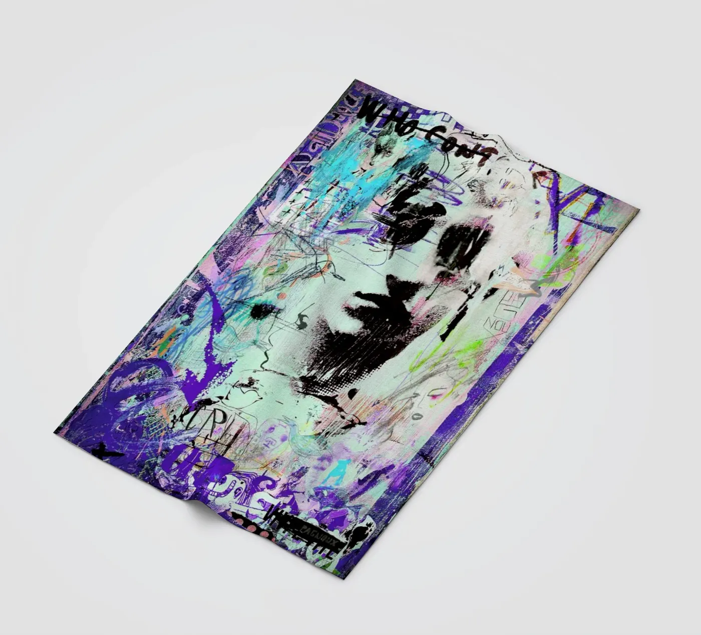 Creep Fleecedecke von Sandrine Pagnoux