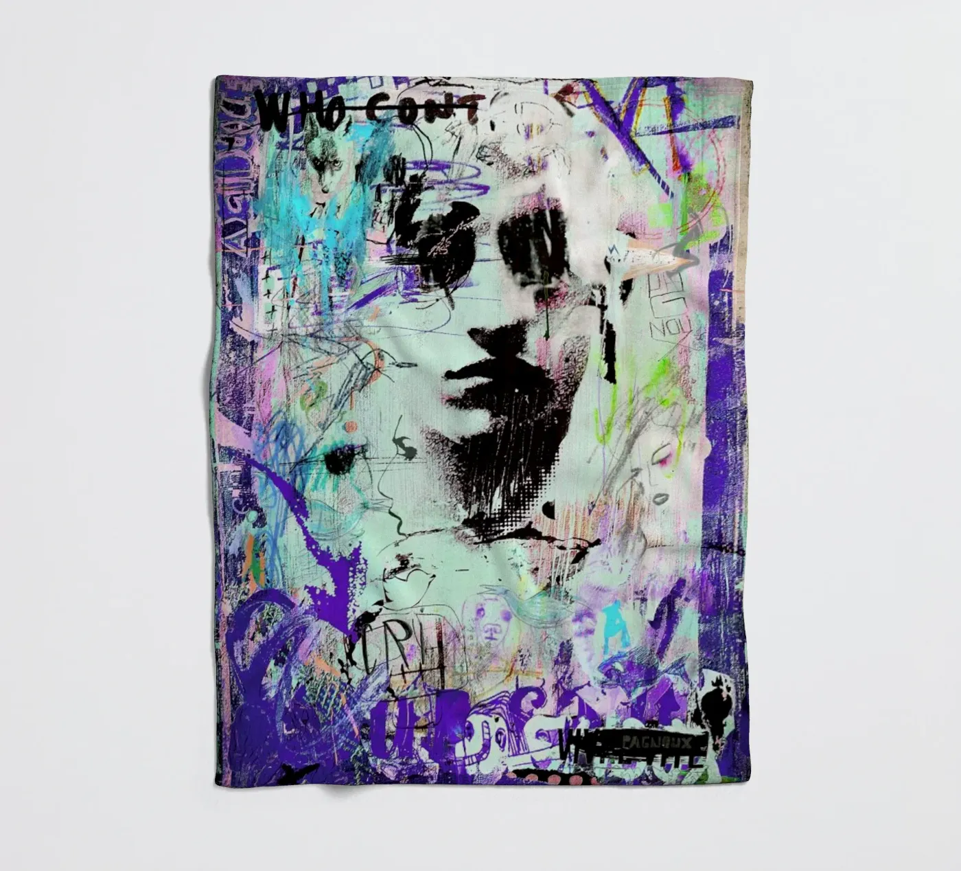 Creep Fleecedecke von Sandrine Pagnoux