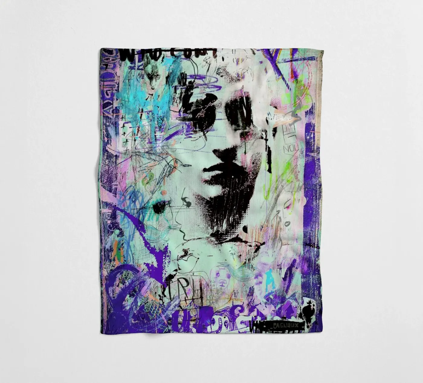 Creep Fleecedecke von Sandrine Pagnoux