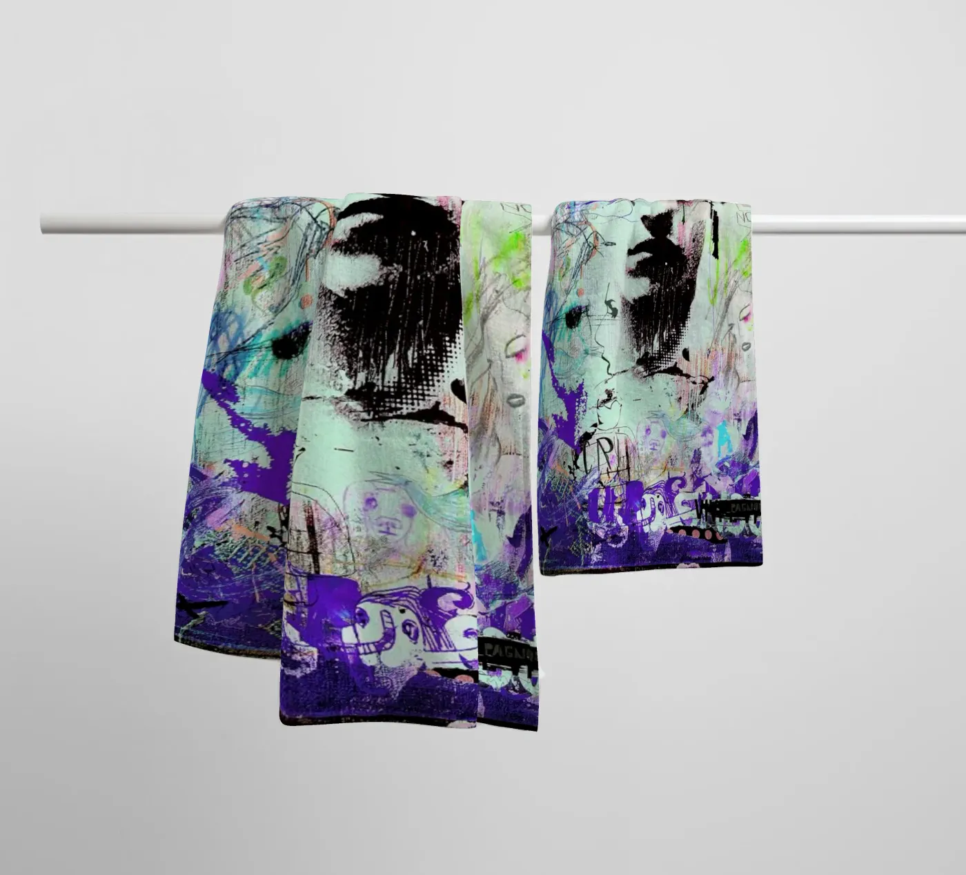 Creep asciugamano da bagno da Sandrine Pagnoux