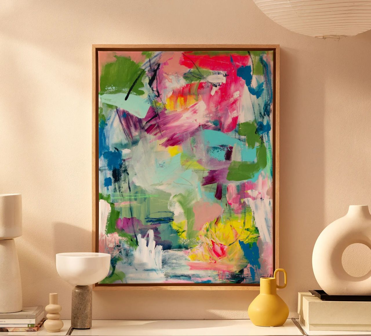 Tove Höglund - Umzug nach Bali Leinwand von The Artcircle