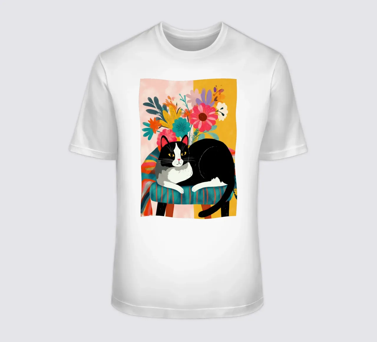 Bloom and Purr t-shirt da Luca