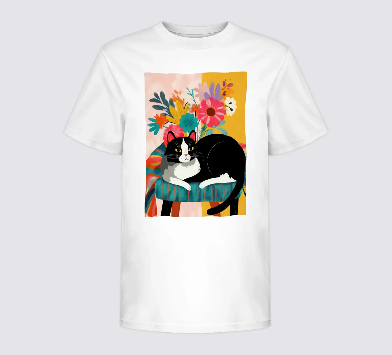 Bloom and Purr t-shirt bambini da Luca